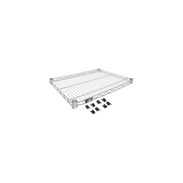 Global Equipment Nexel S1830C Chrome Wire Shelf 30"W x 18"D 188573D - main
